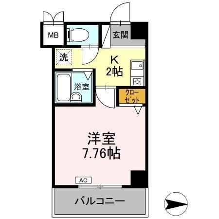 ラフィネ高峯の間取り