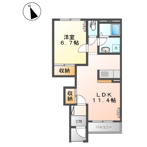 アネックス(Annex)の間取り