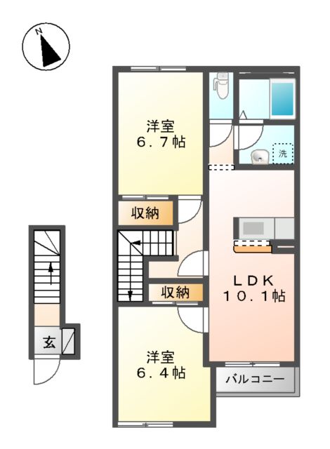 アネックス(Annex)の間取り