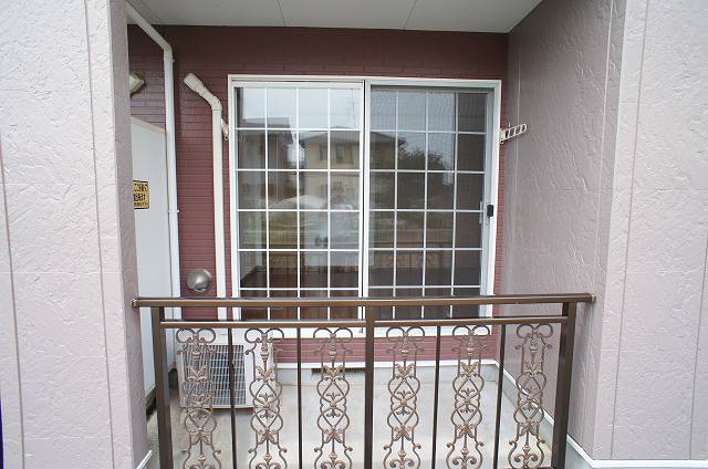 12/24 バルコニー