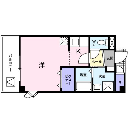 アムール青木の間取り