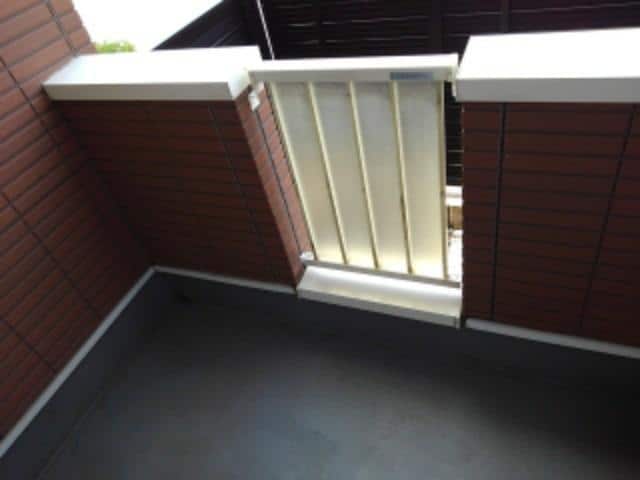 9/17 バルコニー