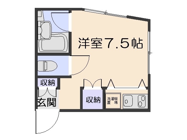 長谷川ハイツの間取り