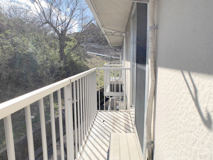 12/24 バルコニー