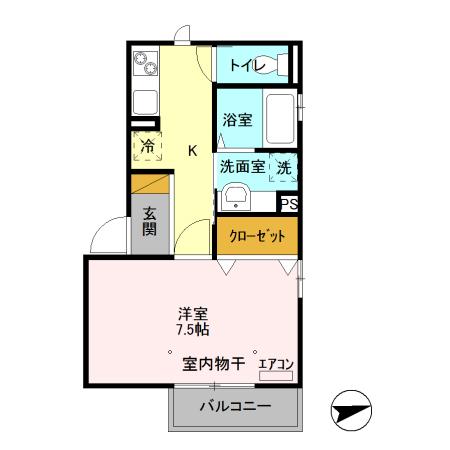 オーカー・ボアの間取り