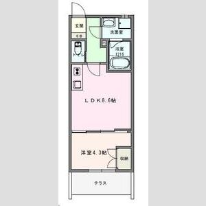 Cosmo Villa Kumagayaの間取り