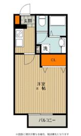 ル・ベリエ浮間の間取り