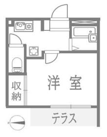 カオパレス ナンバー23の間取り