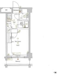 ブランノアール東武練馬の間取り