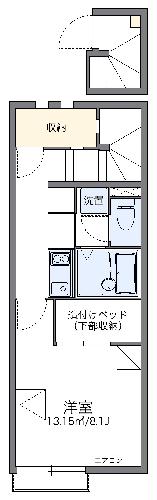 レオネクストウェリナの間取り