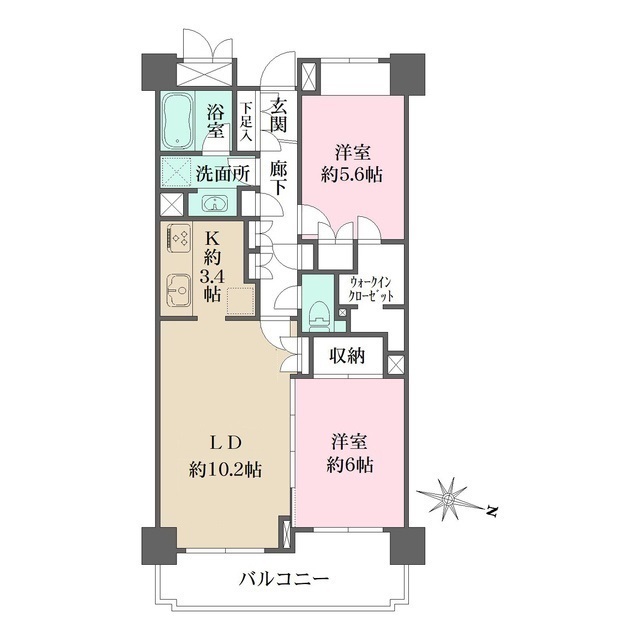 駒込パークハウスの間取り