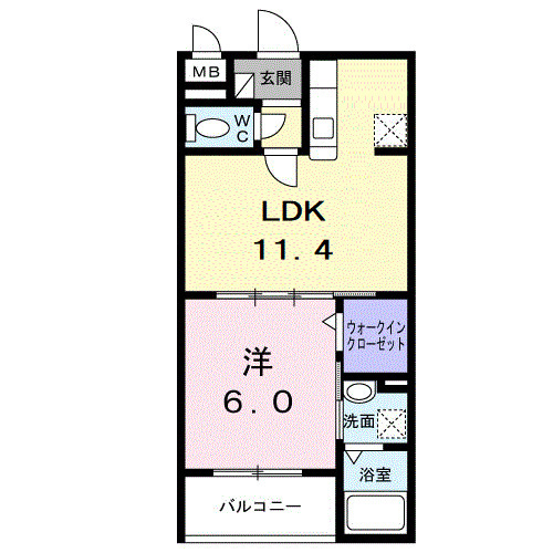 アーバンコート堀川西の間取り