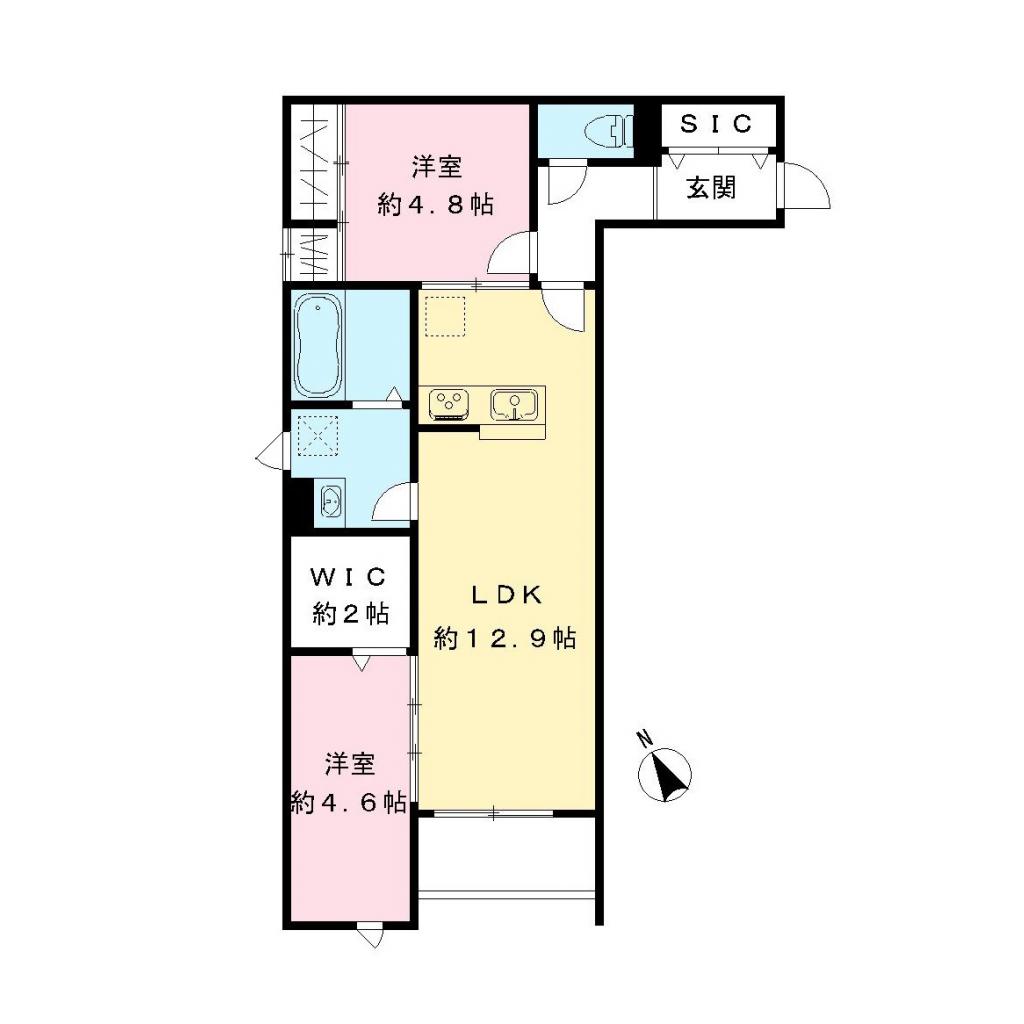 Casa Comfort カーサコンフォートの間取り