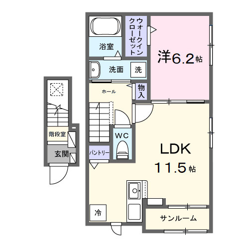 桜の町 千里川住宅の間取り