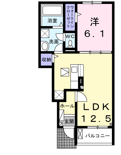 コンフォール北園の間取り