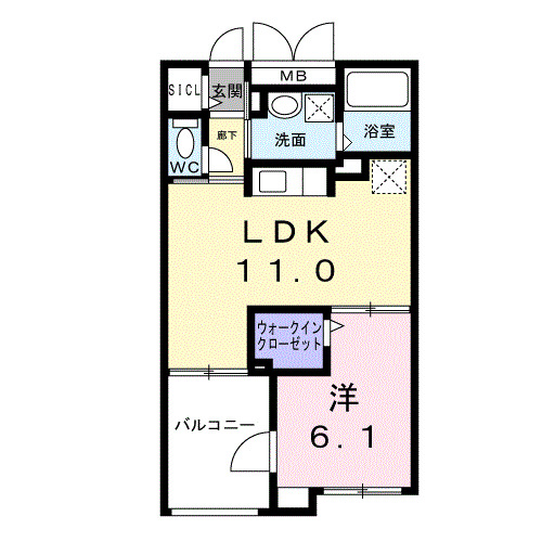 グレースの間取り