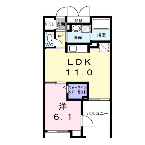 グレースの間取り
