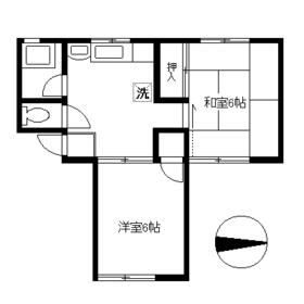 中原ハイツの間取り
