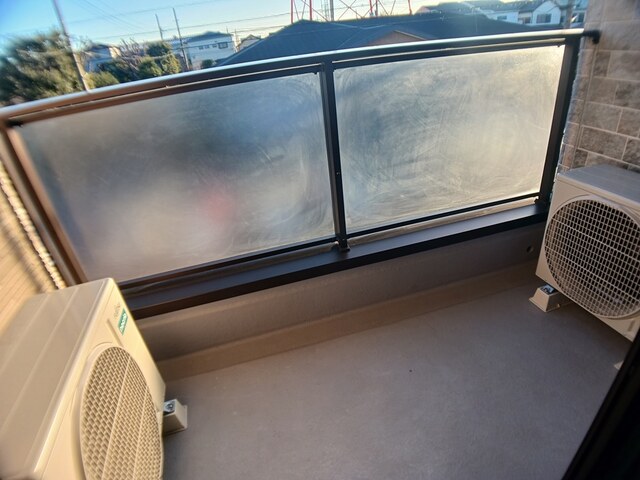 10/24 バルコニー