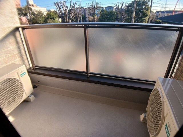 10/24 バルコニー