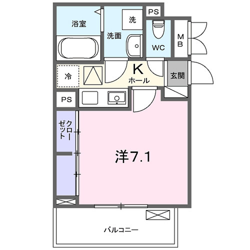 ガーデン・アイリスの間取り