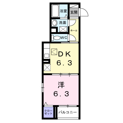 フォーリーフ クローバーの間取り