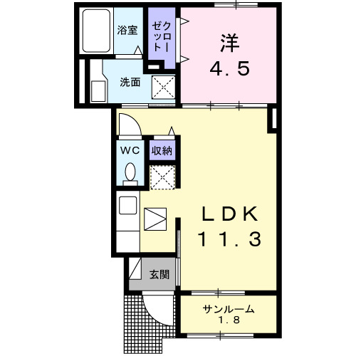 パークサイドの間取り
