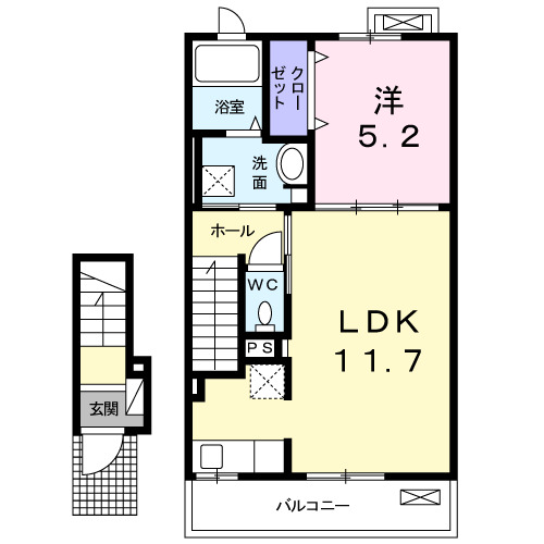サンヒルズの間取り