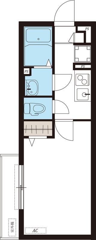 リブリ・ラヴィ・ルミエールの間取り
