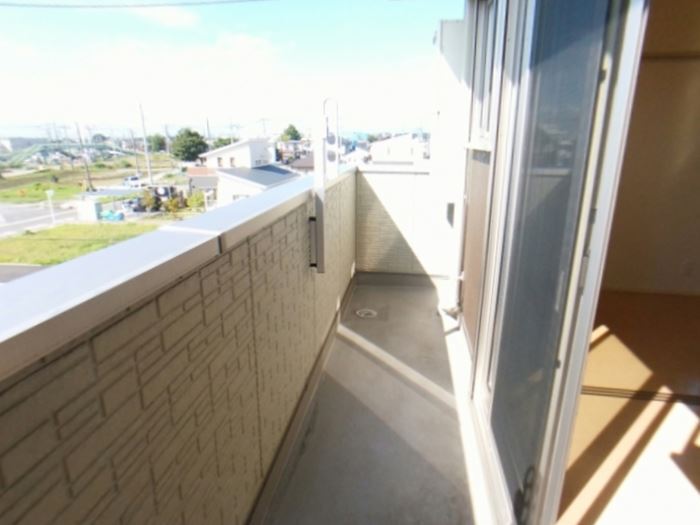 12/28 バルコニー