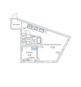 Fika代々木上原の間取り