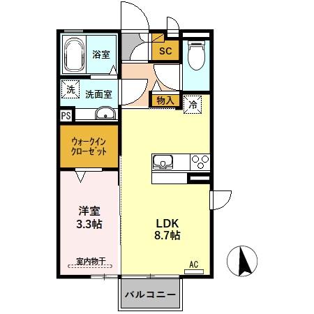 リベルテの間取り
