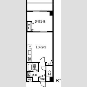 パレスT新栄の間取り