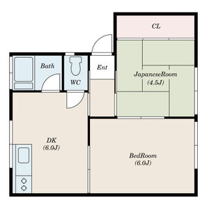 コーポミネの間取り