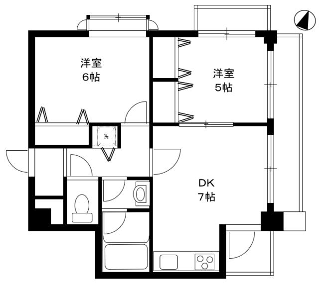 ラ・ルース国立の間取り