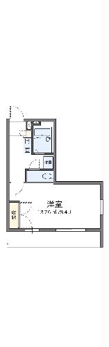 レオパレスNYの間取り