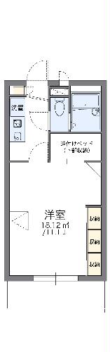 レオパレスサンシャインの間取り