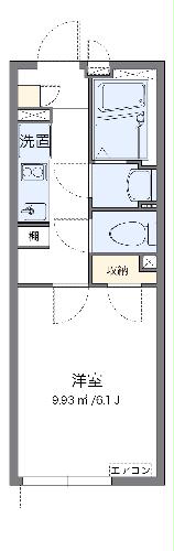 クレイノ高円寺の間取り
