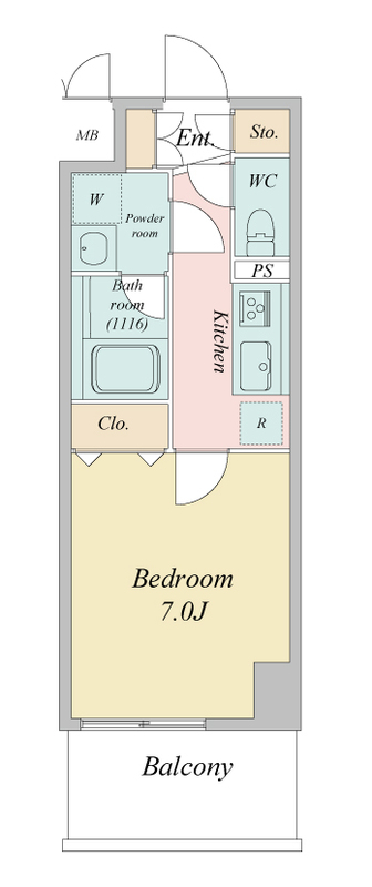 LaSante柏の間取り