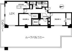 クインズコート新宿の間取り