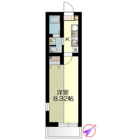 セダーフィネス横浜の間取り
