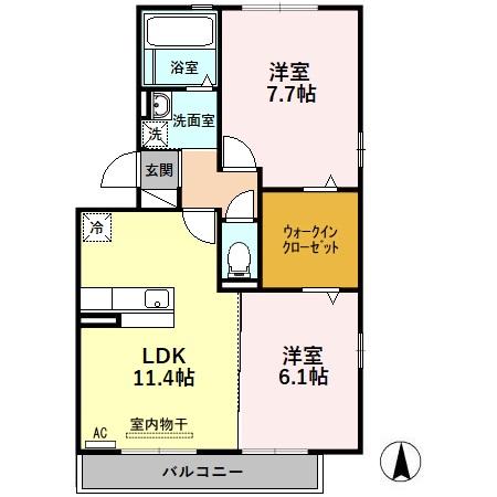 グレイス SEの間取り