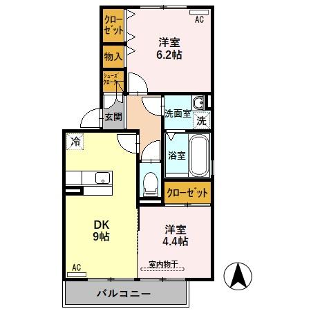 ステージ フュー12の間取り