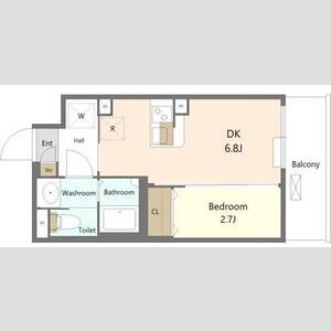 ES-Grande大森・104号室の間取り