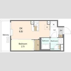 ES-Grande大森・208号室の間取り