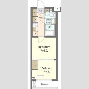 ES-Grande綾瀬・504号室の間取り