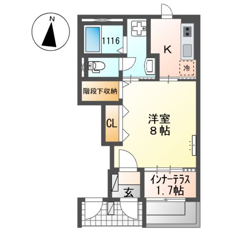 Ciel etoile (シエルエトワール)の間取り
