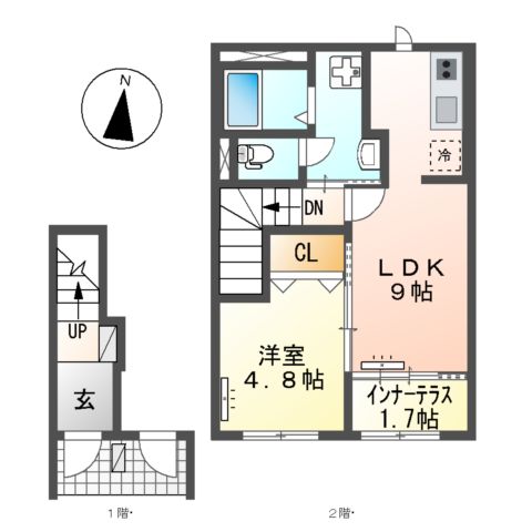 Ciel etoile (シエルエトワール)の間取り
