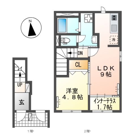 Ciel etoile (シエルエトワール)の間取り