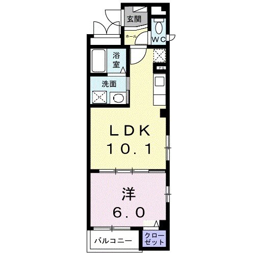 サ-ドピアの間取り